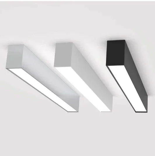 6 Stk. Boke LED Linear Strahler 1.5m – Aluminiumgehäuse, On-Off Treiber, Flimmerfrei, Micro-Prism Diffusor, Ra>80