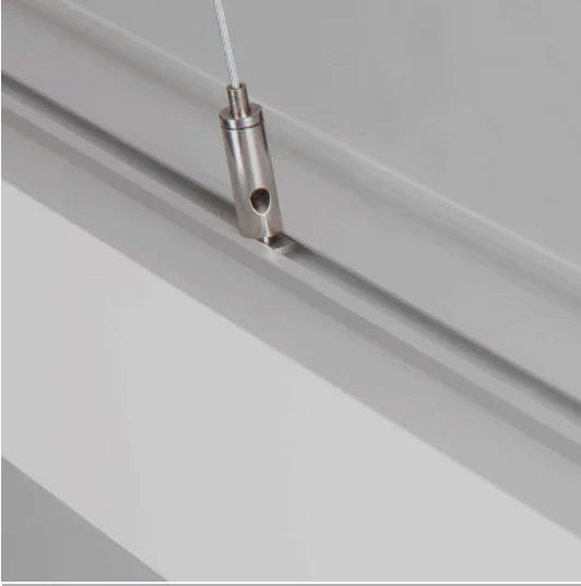 6 Stk. Boke LED Linear Strahler 1.5m – Aluminiumgehäuse, On-Off Treiber, Flimmerfrei, Micro-Prism Diffusor, Ra>80