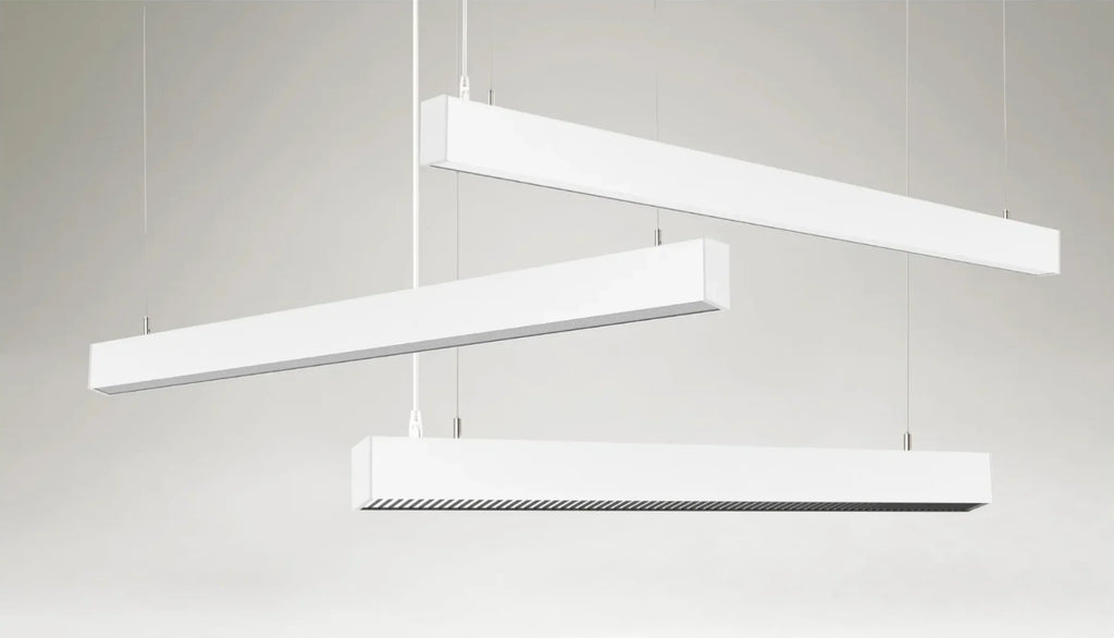 6 Stk. Boke LED Linear Strahler 1.5m – Aluminiumgehäuse, On-Off Treiber, Flimmerfrei, Micro-Prism Diffusor, Ra>80
